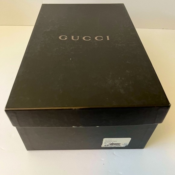 Gucci Glossy Patent Stiletto High Heels, Black, size 8 - Picture 6 of 9